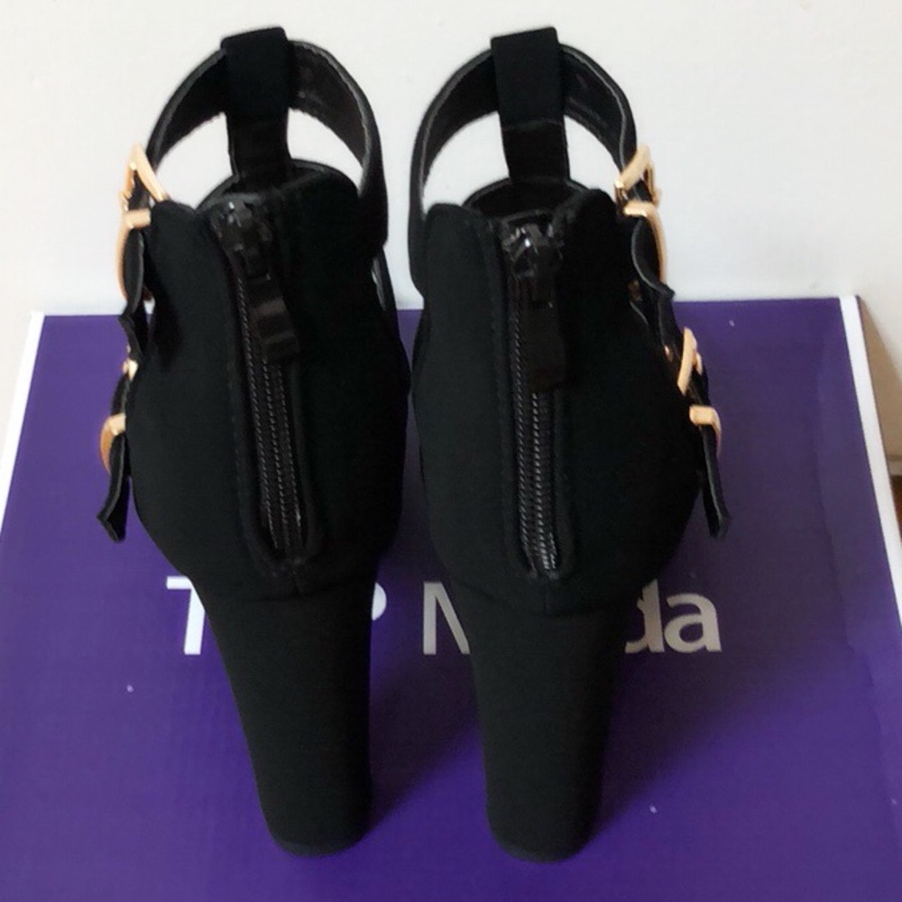 🌟Last Pair🌟Women’s Peep Toe Platform Heel Sandal - Picture 6 of 8